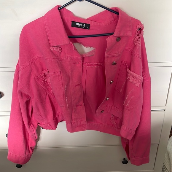 Rhinestone Jean Jacket- Finding July - Picture 1 of 2